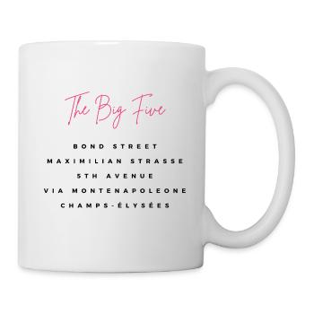 The Big Five Design - Tasse - Weiß - Rechts