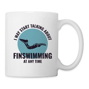 Finswimming Swimming Swimmer Swim Water sport - Mug - white - Right