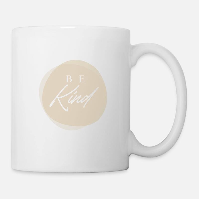 Be Kind Be Kind - Positive Quote - Mug - white