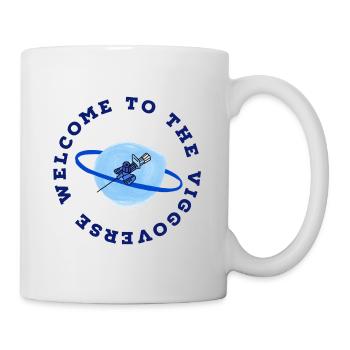 Welcome to the Viggoverse blau - Tasse - Weiß - Rechts