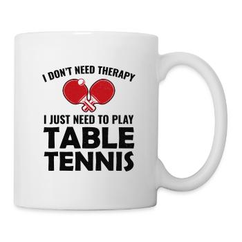 Ping Pong Master Entraîneur de Tennis de Table Paddle Player - Mug blanc - blanc - Droite