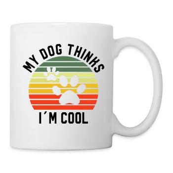 My Dog Things In Cool Dog - Mug - white - Right
