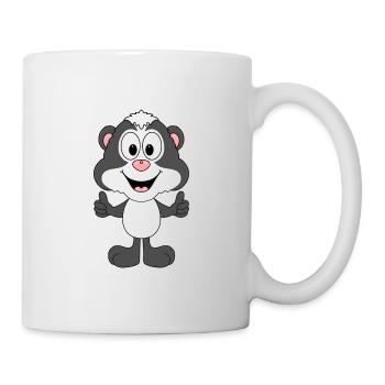 STINKTIER - TIER - TIERISCH - GUT - SUPER - KINDER - Tasse - Weiß - Rechts