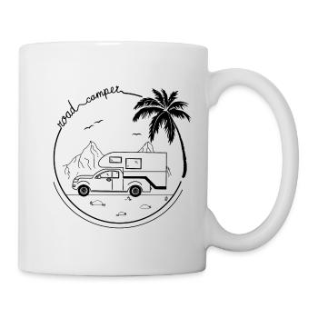 Road Camper - Tasse - Weiß - Rechts