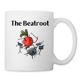 Beetroot drummer - Mug - white - Right