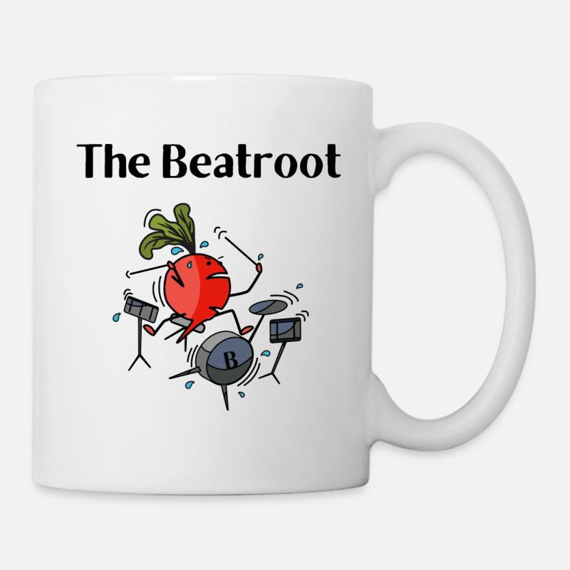 Beetroot drummer - Mug blanc - blanc