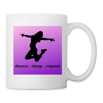 tanzen9 2 - Tasse - Weiß - Rechts