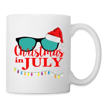 christmas in july,July - Mug - white - Right