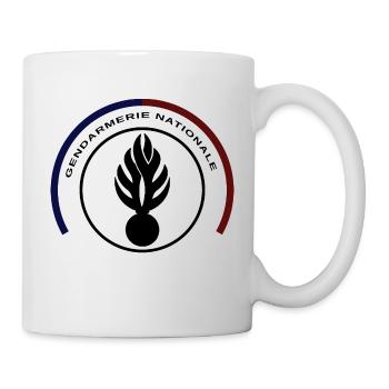 Gendarmerie Nationale - Mug blanc - blanc - Droite