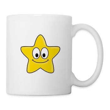 STERN - KINDER - BABYS - GESCHENKIDEEN - Tasse - Weiß - Rechts