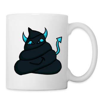 Devil-Heap-blue - Mug - white - Right
