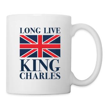 Es lebe König Charles - Tasse - Weiß - Rechts