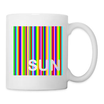 Party Sun - Tasse - Weiß - Rechts