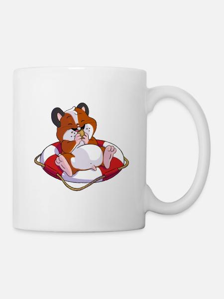 Hamster.lu ASBL - Mug blanc - blanc