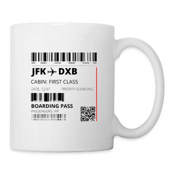 Boarding Pass - Mug - white - Right