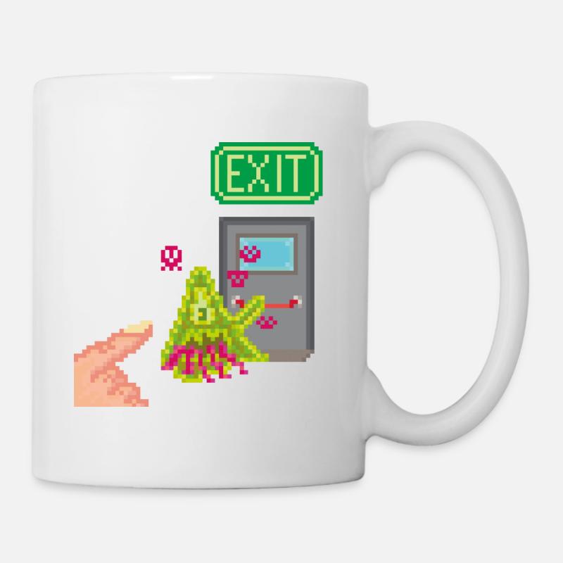 TOXIZITÄT AUßEN - Tasse - Weiß