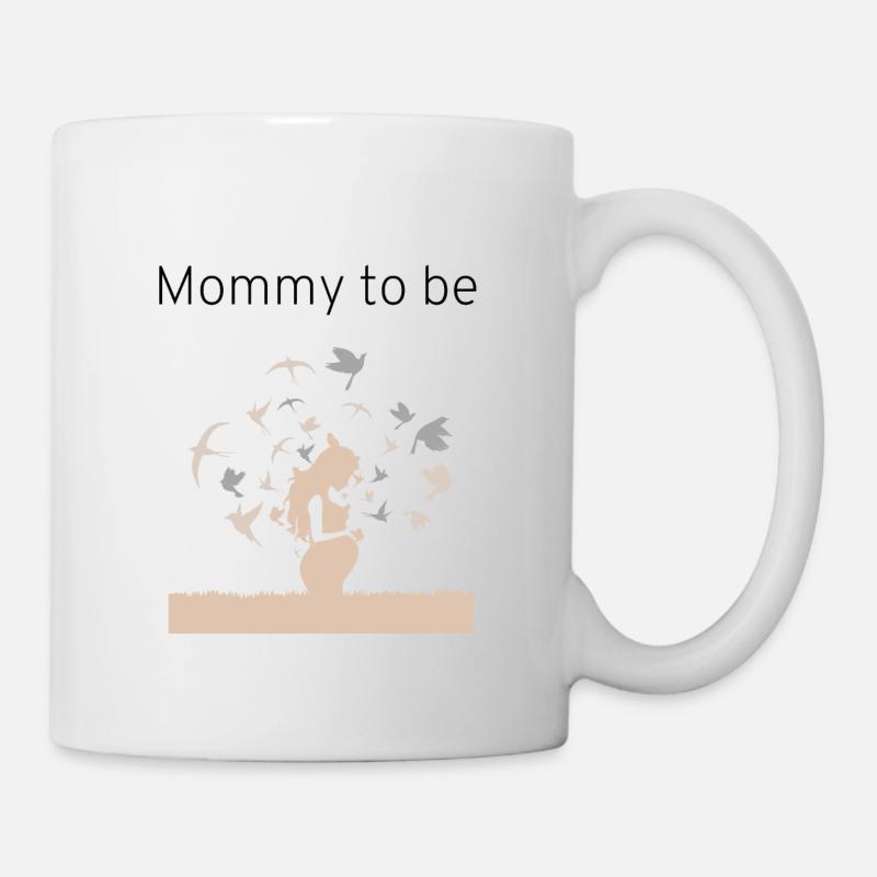 Mommy to be - Tasse - Weiß