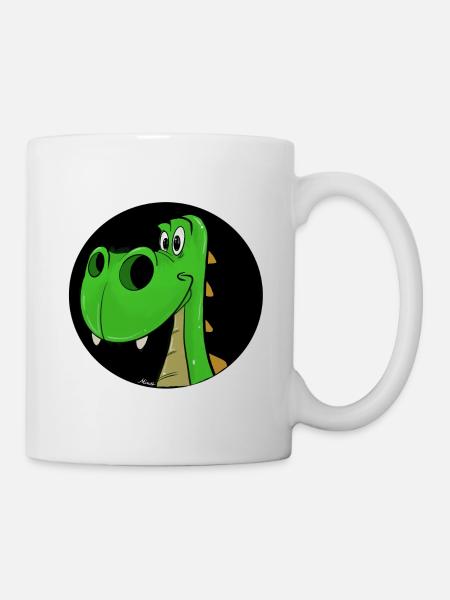 Dinosaure - Mug blanc - blanc