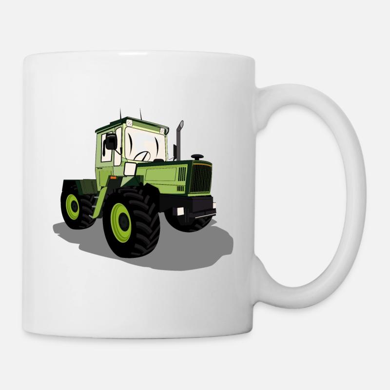 Trecker, Traktor, Landwirtschaft, Agrar, MB Trac - Tasse - Weiß