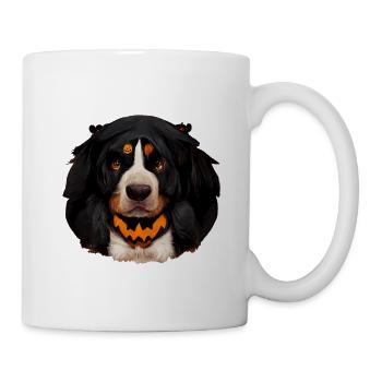 Halloween Bouvier bernois - Mug blanc - blanc - Droite