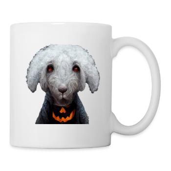 Bedlington Terrier Halloween - Mug - white - Right