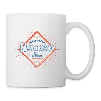 Hagen Germany City Skyline Home Love - Mug - white - Right