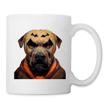 Halloween Boerboel - Tasse - Weiß - Rechts