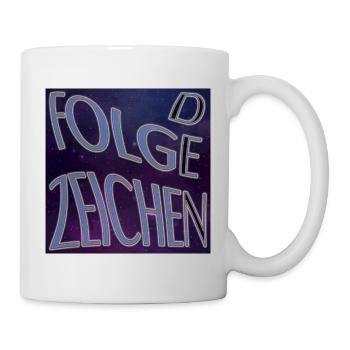 Folge den Zeichen - Universum - Tasse - Weiß - Rechts