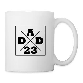 Dad 23 Vatertag Geschenkidee - Tasse - Weiß - Rechts