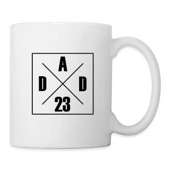 dad 23 Vatertag Geschenkidee - Tasse - Weiß - Rechts