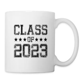 Klasse von 2023 Class of 2023 Schulabschluss - Tasse - Weiß - Rechts