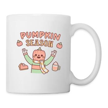 Funny Pumpkin Season Jack O Lantern - Mug - white - Right