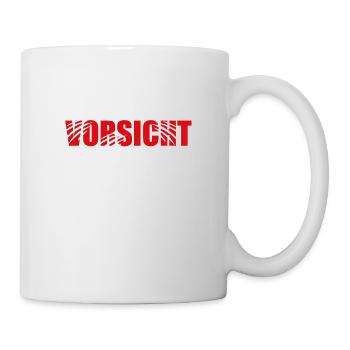 VORSICHT KAMPFHUND! - HUND - HUNDE - WACHHUND - Tasse - Weiß - Rechts