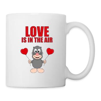 MAULWURF - LUFTBALLONS - LOVE IS IN THE AIR - Tasse - Weiß - Rechts