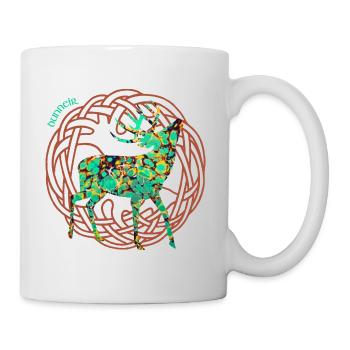 hirsch dunneir e 269 - Mug - white - Right