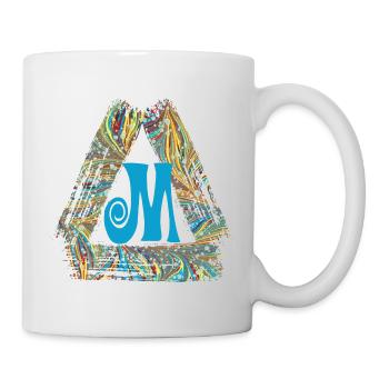 e 201 m - Mug blanc - blanc - Droite