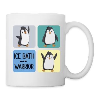 bain de glace cryothérapie bain de glace pingouin kneipp - Mug blanc - blanc - Droite