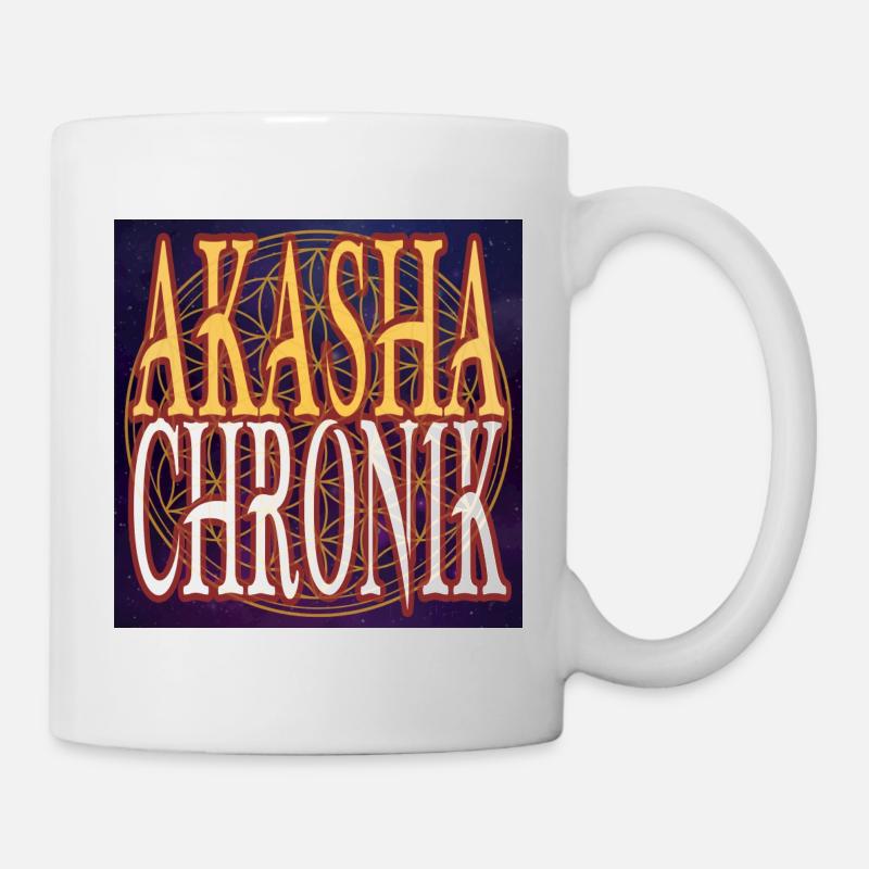 Akashic Chronicle - Flower of Life - Universe - Mug - white