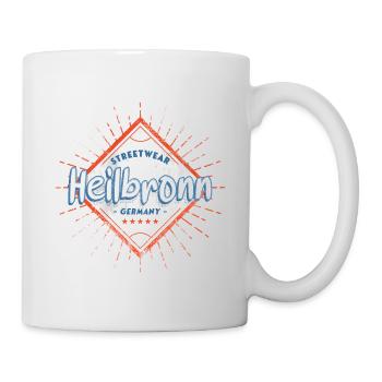 Heilbronn Germany City Skyline Home Love - Mug - white - Right