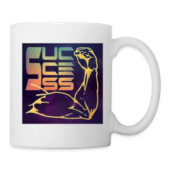 Succès fort Gym - Univers - Mug blanc - blanc - Droite