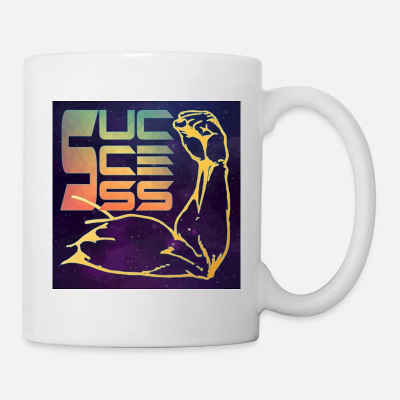Succès fort Gym - Univers - Mug blanc - blanc