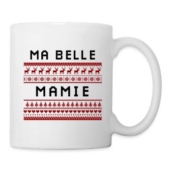 Ma belle mamie - Mug blanc - blanc - Droite
