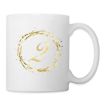 2 - Tasse - Weiß - Rechts