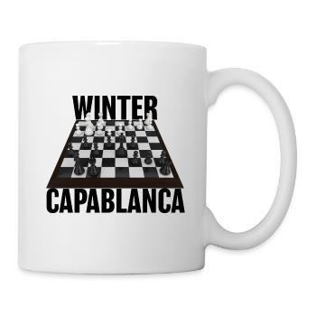 Winter Capablanca - Mug blanc - blanc - Droite