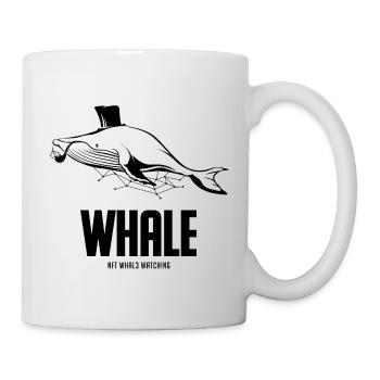 THE WHALE – black - Tasse - Weiß - Rechts