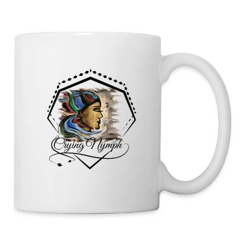 Fantasy nymph rainbow hair - Mug - white - Right