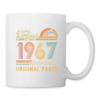Vintage 1967 limited edition original parts - Tasse - Weiß - Rechts