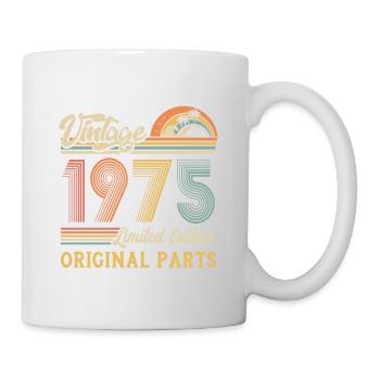 Vintage 1975 édition limitée pièces d’origine - Mug blanc - blanc - Droite