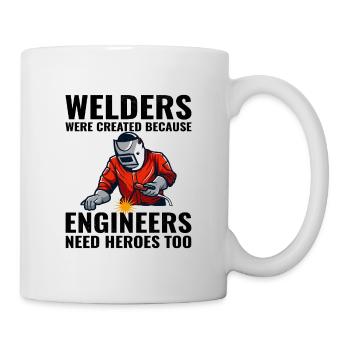 Welding Welder Metal Construction Ironworker Funny - Mug - white - Right