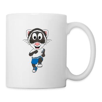 FRETTCHEN - LAUFEN - JOGGEN - MARATHON - SPORT - Tasse - Weiß - Rechts